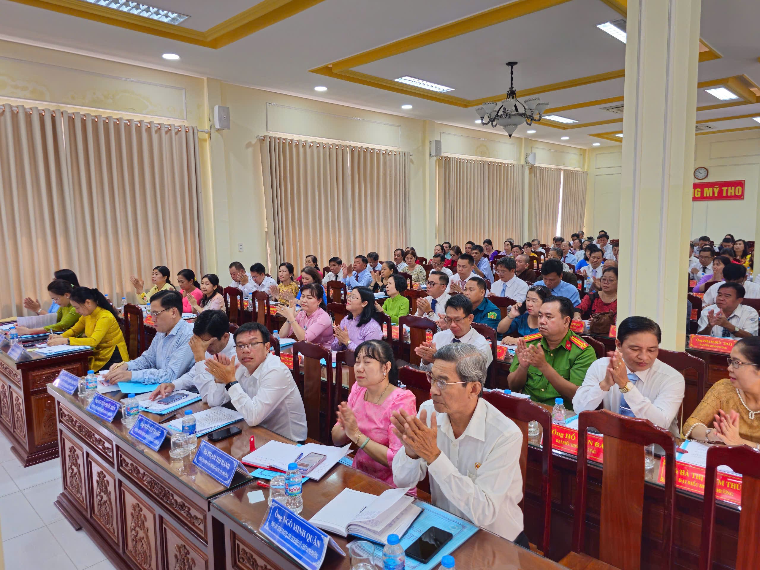 Nghị quyết Thành lập Phòng Văn hóa - Xã hội phường Mỹ Tho