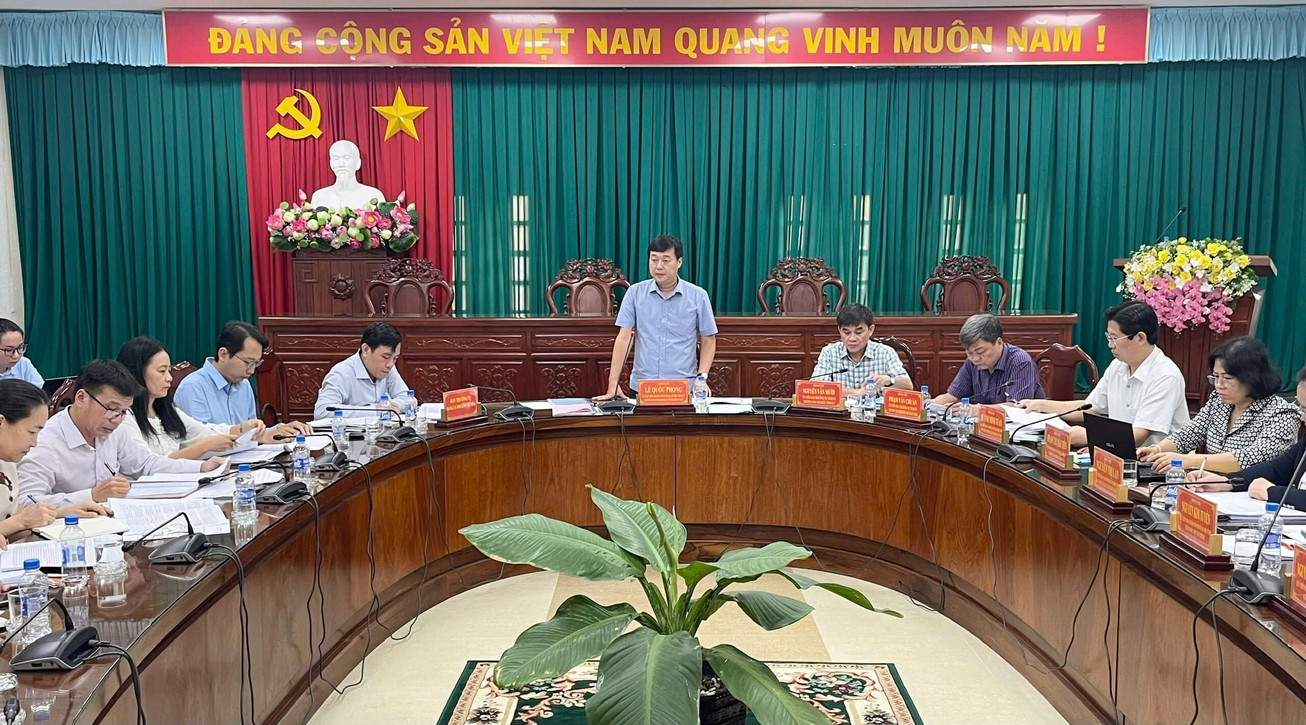 Bí thư Tỉnh ủy Đồng Tháp chủ trì hội nghị góp ý Văn kiện Đại hội Đảng bộ phường Mỹ Tho NK 2025-2030